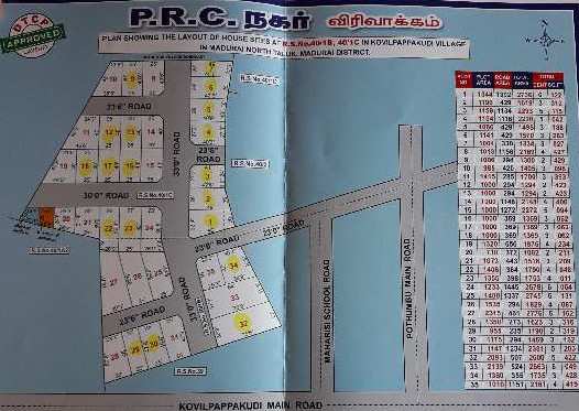 4 Cent Residential Plot For Sale In Sikkandar Chavadi, Madurai