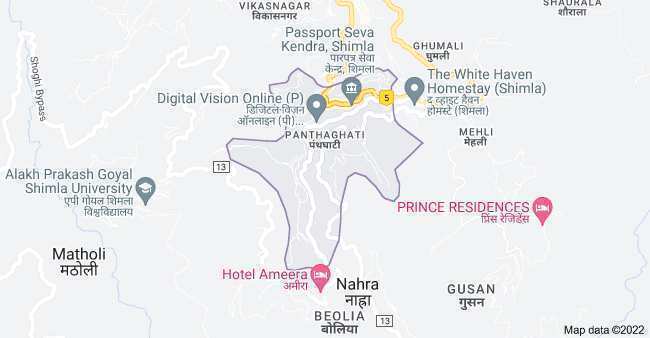 5 Biswa Commercial Lands /Inst. Land for Sale in Panthaghati, Shimla