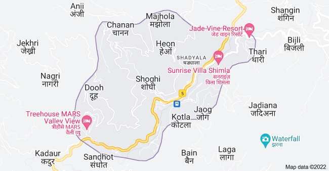 6500 Sq.ft. Industrial Land / Plot for Sale in Shoghi, Shimla