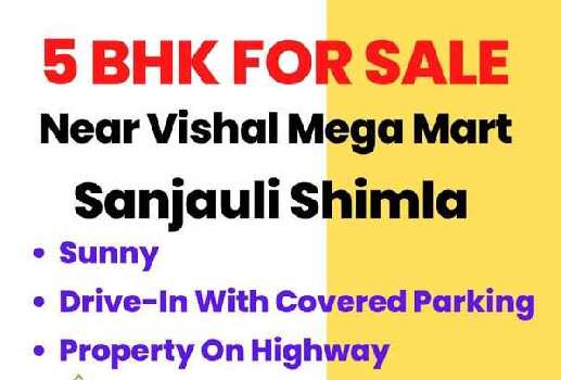 5 BHK Flats & Apartments for Sale in Sanjauli, Shimla (2900 Sq.ft.)