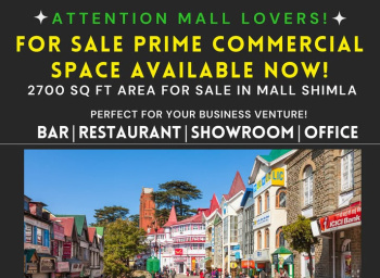 2700 Sq.ft. Business Center for Sale in Mall Road, Shimla