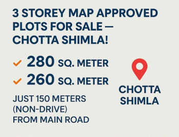 Residential Plot for Sale in Chotta Shimla, Shimla (5 Biswa)