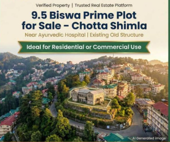 Commercial Lands /Inst. Land for Sale in Chotta Shimla, Shimla (9.5 Biswa)