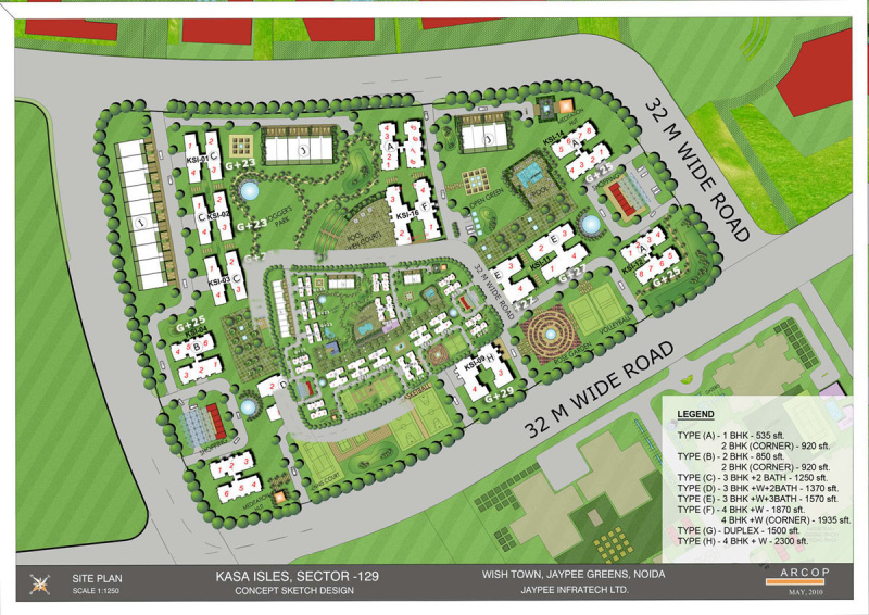 Flats & Apartments for Sale in Sector 129, Noida (2300 Sq.ft.)