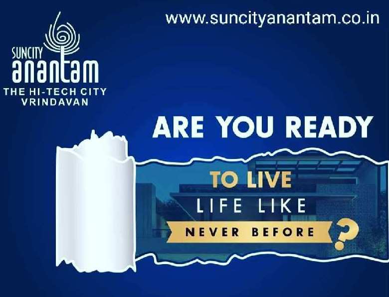 205 Sq yard plot Suncity Anantam Vrindavan