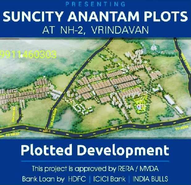Residential Plot for Sale in Jait, Vrindavan (105 Sq. Yards)