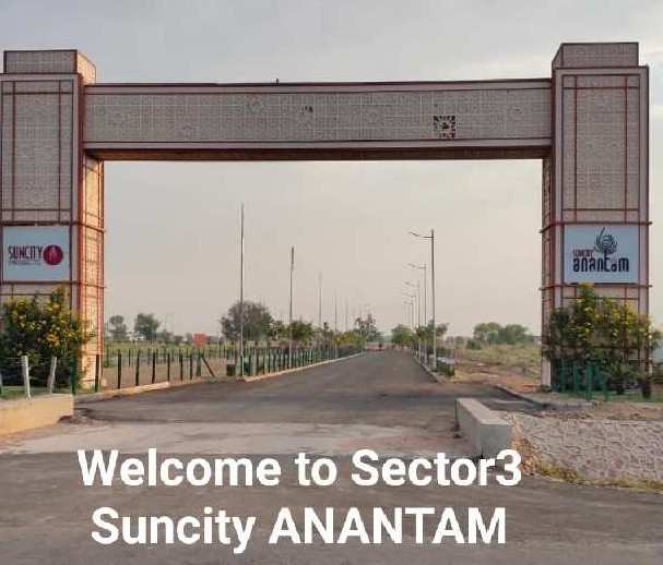 2 Side open corner plot in sector 2 Suncity ANANTAM VRINDAVAN