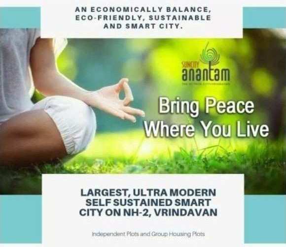 Premium size Residential Plots in Sector2 Suncity Anantam Vrindavan