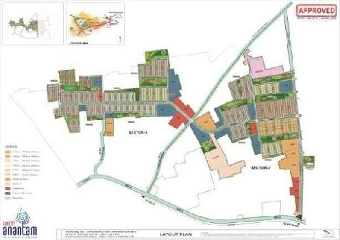 Premium size Residential Plots in Sector2 Suncity Anantam Vrindavan