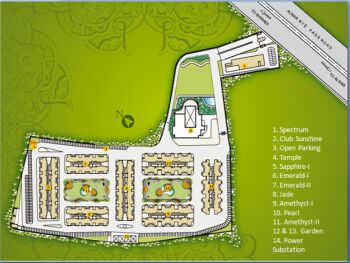2 BHK available for sale at BDI Sunshine City, Bhiwadi