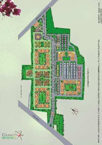 3 BHK Available for sale in Cosmos Greens