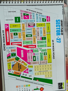 350 SQYD PLOT SALE ON B ROAD SECTOR 27