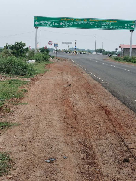Commercial Plot For Sale in Pillayarpatti to Palliagraharam, Thanjavur