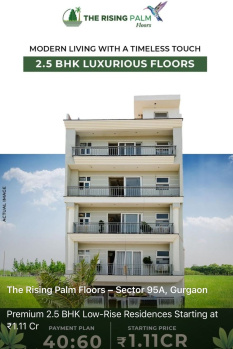 2.5 BHK Builder Floor for Sale in Sector 95A, Gurgaon (1160 Sq.ft.)