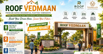 150 Sq Yards Plots in Sector 27 Roof Vedmaan Devlopers  Group Jhajjar Haryana