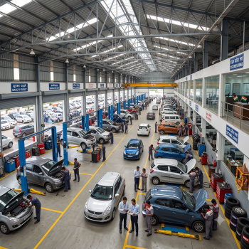 75,000 Sq. Ft. Automobile Workshop for Lease in IDC Gurgaon