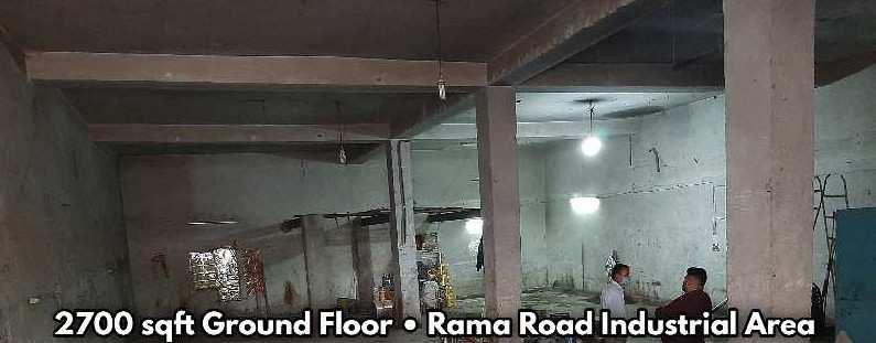 Industrial Ground Floor for Rent in Rama Road Industrial Area