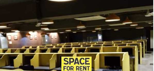 Furnished Office Call Centre 300 Seats for Rent in Kirti Nagar