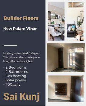 2 BHK Builder Floor for Sale in Palam Vihar, Gurgaon (1800 Sq.ft.)