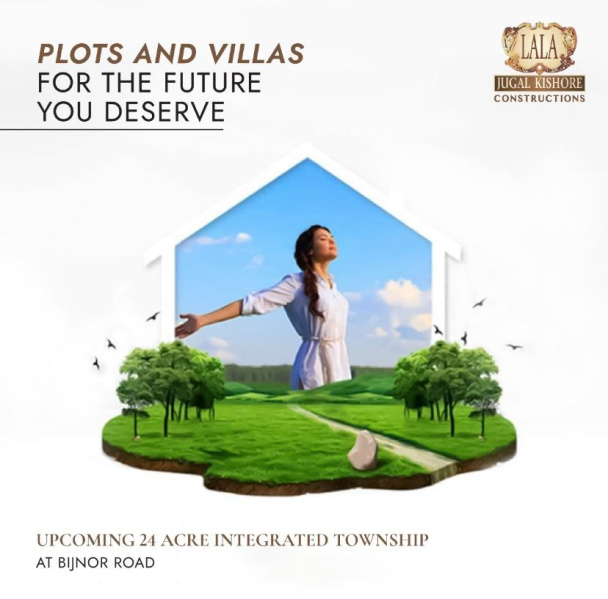 1076 Sq.ft. Residential Plot for Sale in Bijnor Road, Lucknow