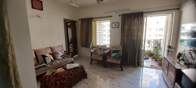 *A well maintained semi furnished 1 bhk flat for sale in Moshi ( Dehu Alandi road)*