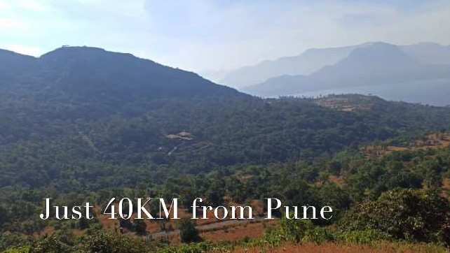 Farmhouse dam view plots for sale near Pune at Mulshi