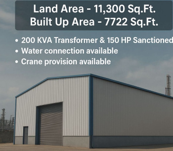 Factory / Industrial Building for Rent in Chakan MIDC, Pune (7722 Sq.ft.)