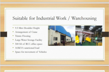 Factory / Industrial Building for Rent in Chakan MIDC, Pune (8017 Sq.ft.)