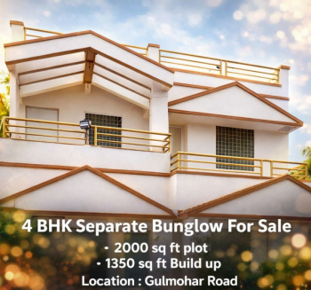 4.5 BHK SEPRATE BUNGLOW FOR SALE AT GULMOHAR ROAD
