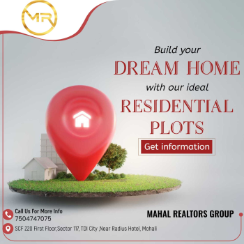 100 sq yds onwards plot.Ready possession in sector 124 Mohali