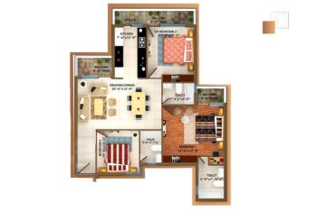 Ready to move 3 bhk for sale near Chandigarh