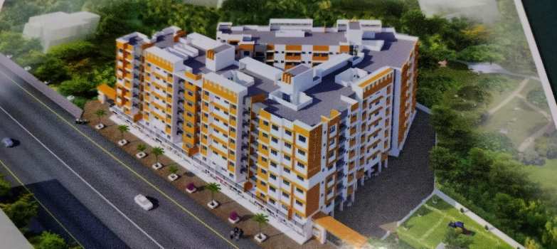 1 Bhk 480 carpet sale in Shelu just  half km from shelu station west for Rs 17.70 lac  including all
