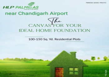 HLP Palmillas Residential Plots spread over 30 Acres of Land..  located on VIP Road ,Airport Road Zirakpur.