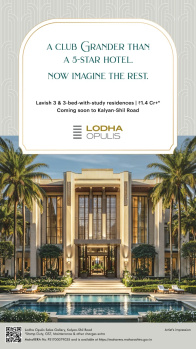 3 Bhk with deck lodha Opulis Dombivli Thane