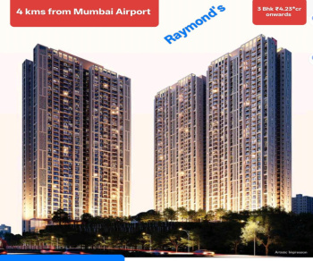 3 bhk in Raymond's reality Bandra East
