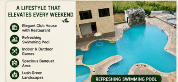 Residential Plots with swimming pool, clubhouse in murbad