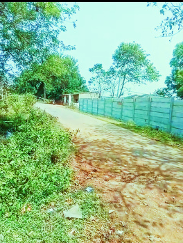 1.90 Acre Land 400 Feet Frontage Covered 7 Feet High Boundary Wall Land For At Madpal Jagdalpur Bastar Chhattisgarh Bharat.