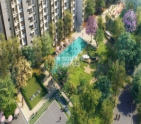 2BHK with Deck for sale in Crown Kolshet, Thane West