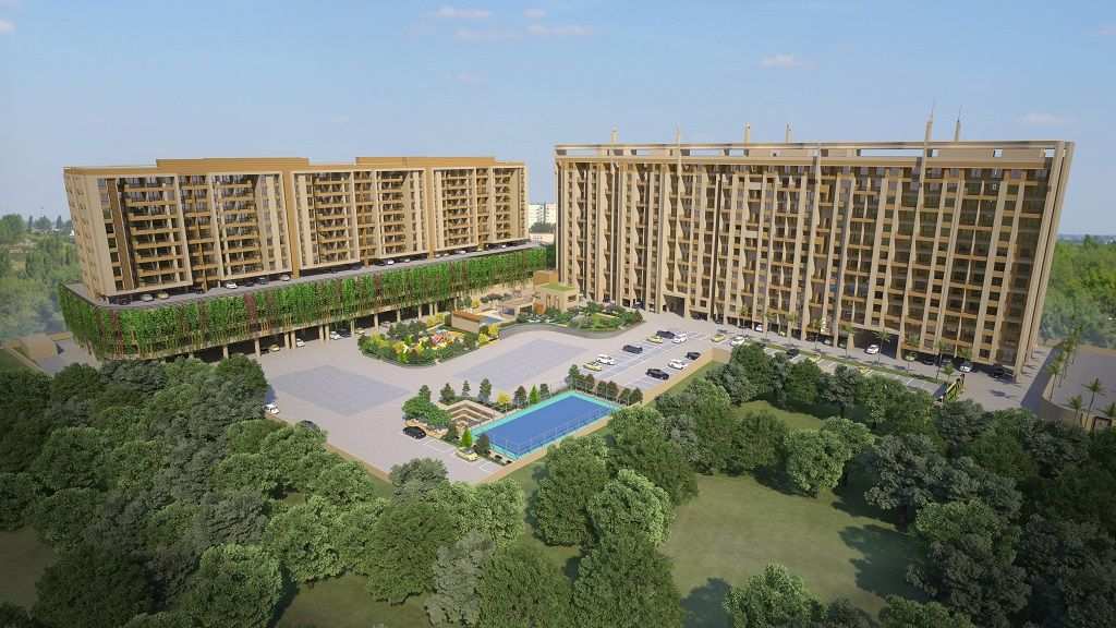 2 BHK Flats & Apartments for Sale in Tathawade, Pune (606 Sq.ft.)