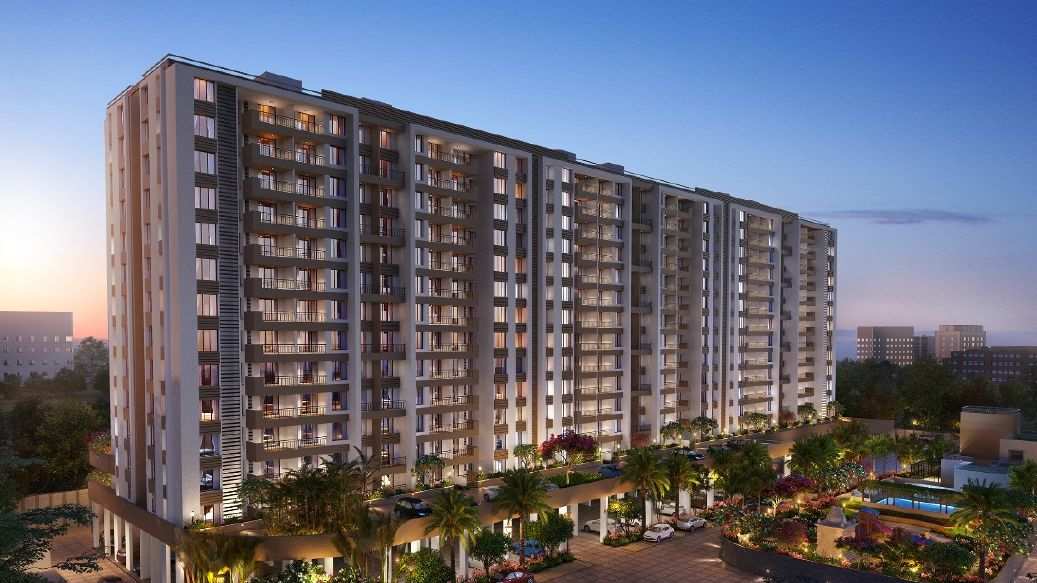 2 BHK Flats & Apartments for Sale in Tathawade, Pune (606 Sq.ft.)