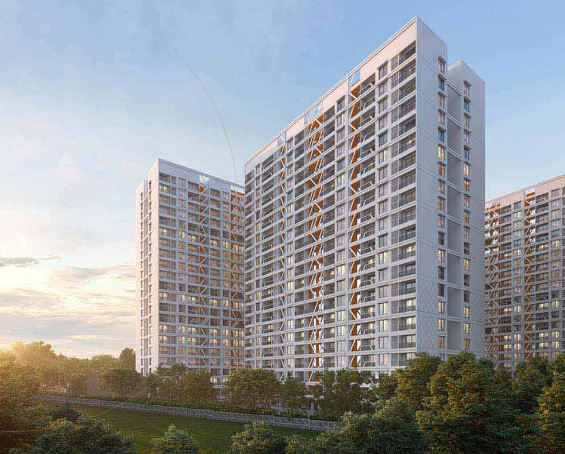 3 BHK Flats & Apartments for Sale in Bavdhan, Pune (1116 Sq.ft.)