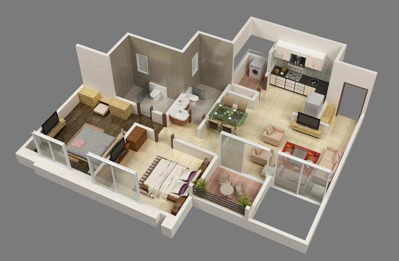 2 BHK Flats Available On Rent In Pebbles I, Bavdhan.
