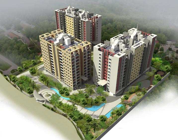 2 BHK Flats & Apartments for Rent in Bavdhan, Pune (1050 Sq.ft.)