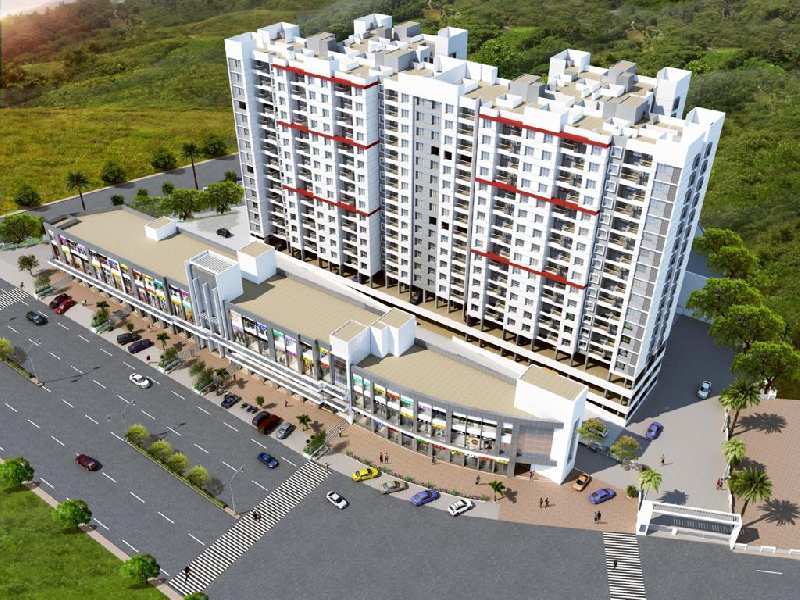 Bhugaon, Mont Vert Kingstown, Available 2BHK 950 Built-up sq.ft. Flats in Booking