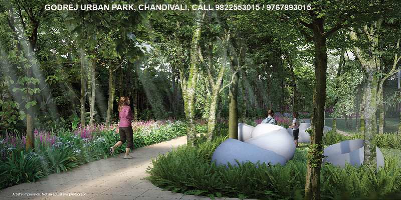 Mumbai, Chandivali, Godrej Urban Park, Available New 1BHK Flat in Booking. Possession March 2026