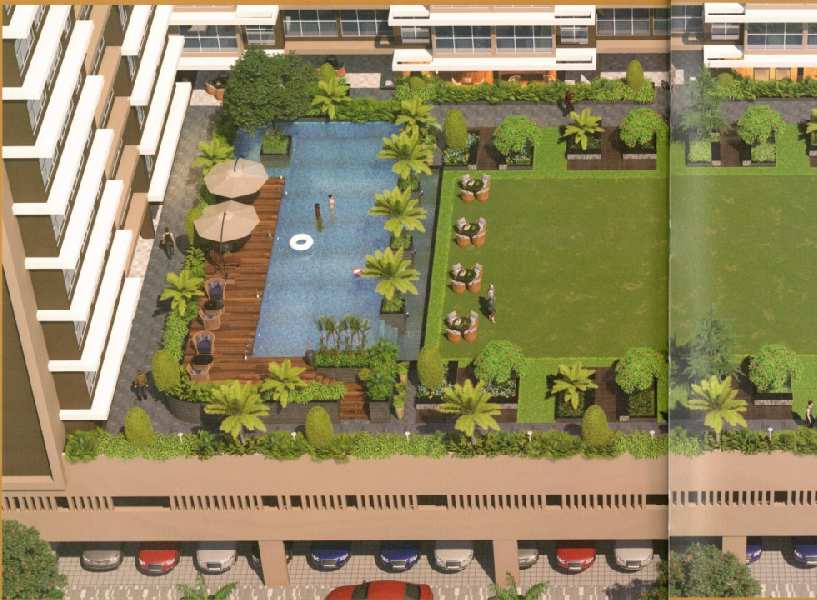 2 BHK Flats & Apartments for Sale in New Panvel, Navi Mumbai (1057 Sq.ft.)