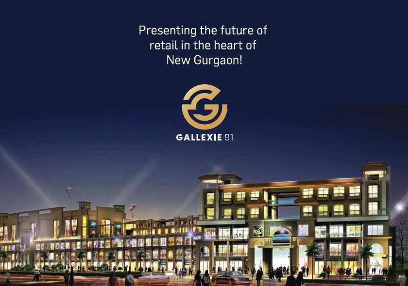 277 Sq.ft. Commercial Shops for Sale in Sector 91, Gurgaon
