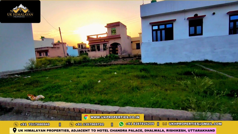 1242 Sq.ft. Residential Plot for Sale in Shyampur, Rishikesh