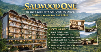 1 BHK Flats & Apartments for Sale in Narendra Nagar, Rishikesh (450 Sq.ft.)