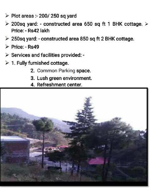 Cottage project in mussoorie